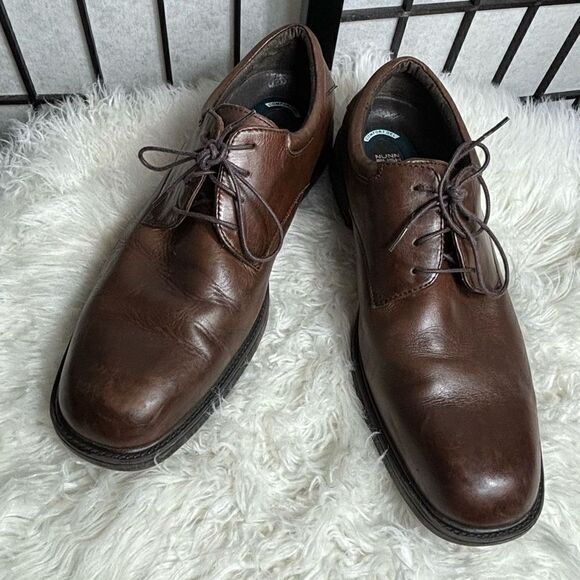 Nunn Bush Brien Leather Oxford Casual Shoes - Picture 1 of 6